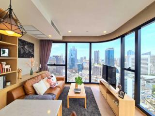 For Rent Bangkok Condo Ashton Chula-Silom Si Phraya BTS Sala Deang MRT Sam Yan Bang Rak