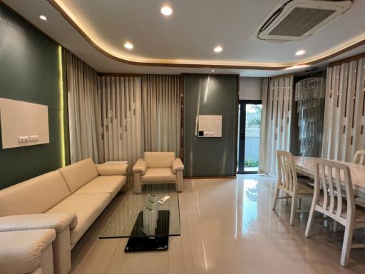 For Rent Bangkok Single House Baan Klang Muang The Edition Rama 9-Krungthepkreetha Kanchanaphisek 23 Saphansung