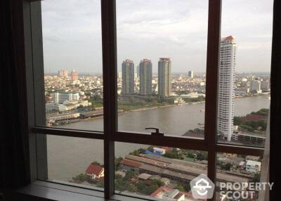 1-BR Condo at Baan Sathorn Chaopraya near BTS Krung Thon Buri (ID 512962)