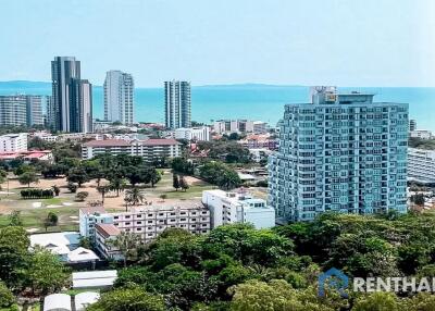 ขายคอนโด The Peak Towers  พระตำหนัก 1 ห้องนอน 43 ตร.ม. วิวทะเลบนชั้นสูง