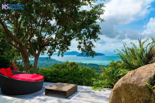 Exceptional Panoramic Sea View Villa in Koh Samui Hills
