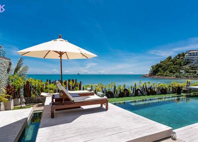 Stunning 5-Bedroom Samui Beachfront Villa in Plai Laem