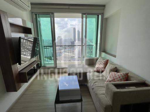 For Rent 1 Bed Condo Rhythm Sathorn close to BTS Saphan Taksin