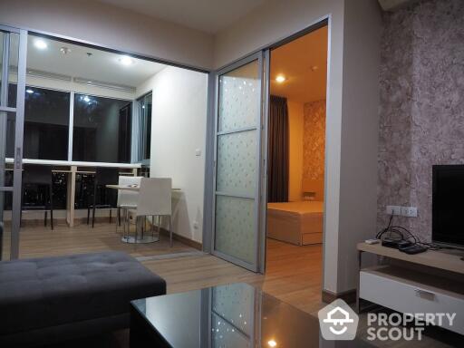 1-BR Condo at Rhythm Ratchada near MRT Ratchadaphisek