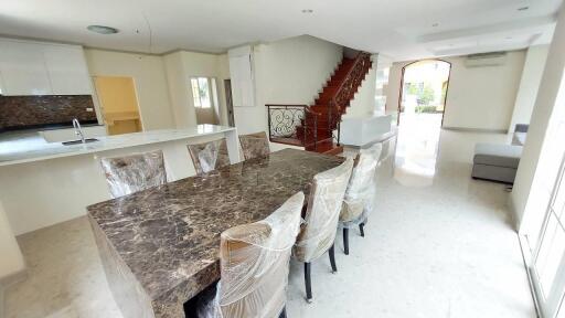 House for sale, Grand Monaco Village, Km.7, Kanchanaphisek Road, Dok Mai, Prawet, Bangkok.