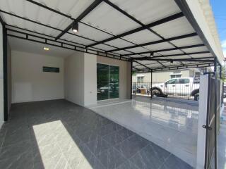 Townhome for sale, Pruksa Ville 66/2 Namdaeng-Thepharak, Bang Kaeo, Bang Phli, Samut Prakan.