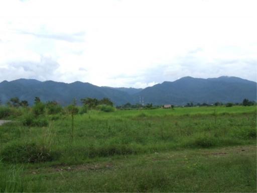 Land for sale 383 rai, good location, next to Ing River, Ta Subdistrict, Khun Tan , Chiang Rai.