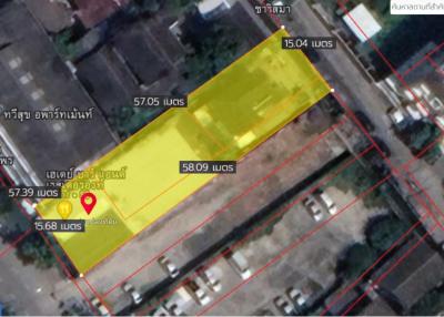 Land for sale 195 sq m., Yannawa Road, Chong Nonsi, Yannawa, Bangkok., Bangkok