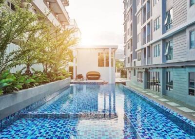 Condo for sale, Voque Place Sukhumvit 107-Bearing, 8th floor, Samrong Nuea, Mueang, Samut Prakan.