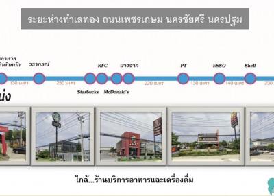 ขายที่ดิน 3 ไร่ 346 ตารางวา ถนนเพชรเกษม ต.ท่าตำหนัก อ.นครชัยศรี จ.นครปฐม