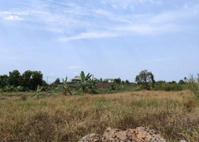 Land for sale 12 rai 2 ngan, Bueng Kwang Road, Saen Saep, Min Buri, Bangkok.