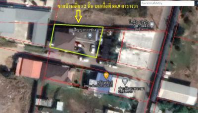 House for sale, 88.9 sq m. , Soi Sud Chai 3, Phraeksa, Mueang, Samut Prakan.