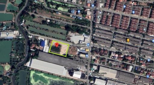 Land for sale 2 rai 350 sq.wa, Soi Bang Pla 2, Thepharak Road, Bang Pla , Bang Phli , Samut Prakan.