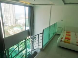 Wongamat Tower Duplex 1 Bed Condo for Sale