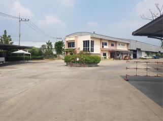 Land for sale with factory, 8 rai, Tamru-Bang Phli Road, Phraeksa Mai , Mueang , Samut Prakan.