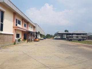 Land for sale with factory, 8 rai, Tamru-Bang Phli Road, Phraeksa Mai , Mueang , Samut Prakan.