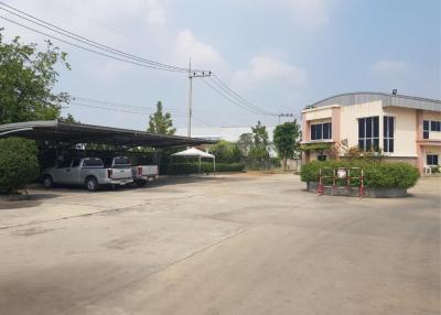 Land for sale with factory, 8 rai, Tamru-Bang Phli Road, Phraeksa Mai , Mueang , Samut Prakan.
