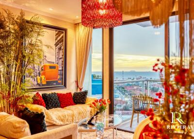Sea Views Riviera Monaco Condo for Sale