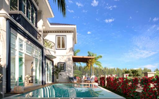 Brand New Villa Project Near Boat Avenue in Phuket, Bangtao Beach