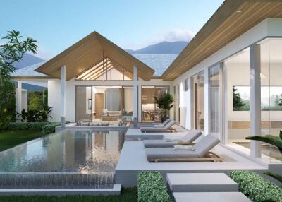 4 Bedroom Brand New Pool Villas for Sale in Kamala, Phuket