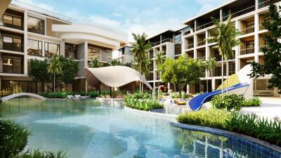 Beachfront 1 Bedroom Condo for Sale in Naithon Beach