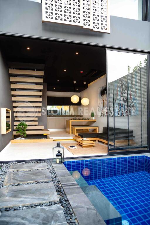 Japanese Zen Style Loft Apartment with Private Pool