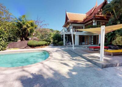 Luxurious Sea View Pool Villa for Sale in Kamala, Phuket