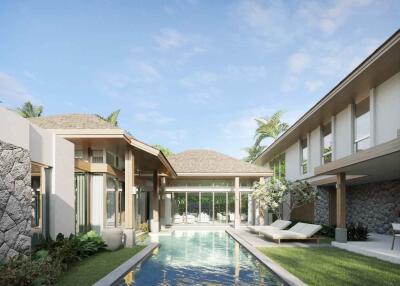 5 Bedroom Balinese Style Pool Villa in Cherngtalay