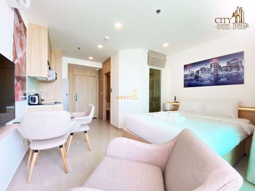 Studio Condo in City Garden Tower South Pattaya C010350