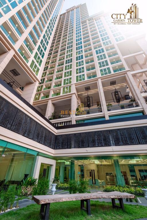 Studio Condo in City Garden Tower South Pattaya C010350