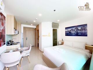 Studio Condo in City Garden Tower South Pattaya C010350