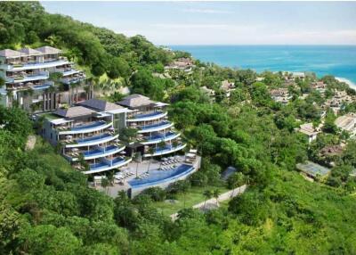 2 Bedroom Ocean View Apartment with Pool in Surin