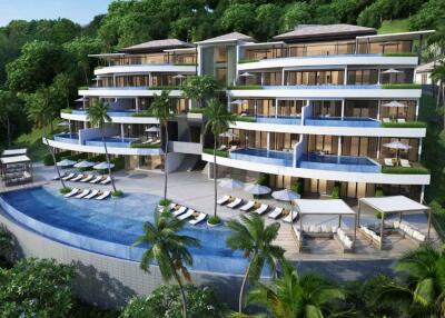 2 Bedroom Ocean View Apartment with Pool in Surin