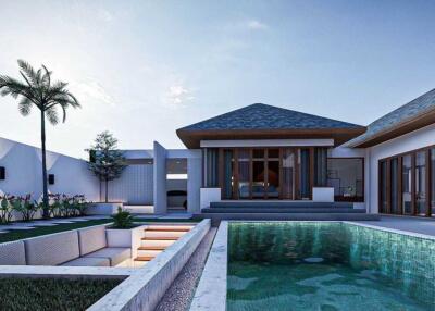 Private 2 Bedroom New Villa for Sale in Rawai