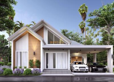 3 Bedrooms Villa / Single House Bang Lamung H010998