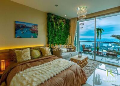 Studio Condo in The Riviera Wong Amat Beach Wongamat C009874