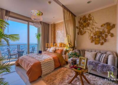 Studio Condo in The Riviera Wong Amat Beach Wongamat C009873