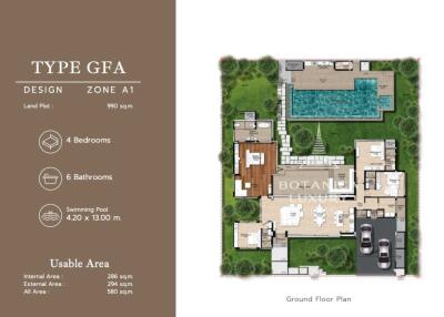 Botanica Grand Avenue - GFA Type Villa