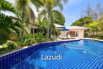 2-Bed Pool Villa Walking Distance to Beach