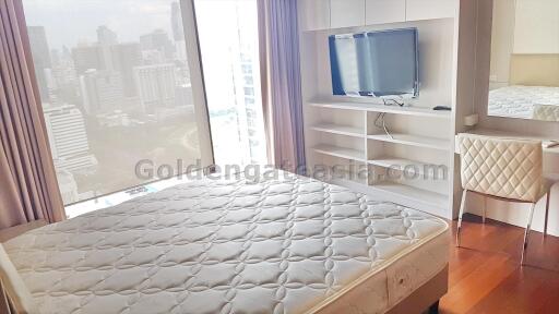 Hansar Condominium Big 2-Bedroom plus Study to rent 180sq.m - Ratchdamri