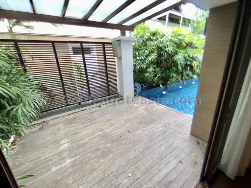 4-Bedroom modern House with garden and private swimming pool - Sukhumvit / Asoke