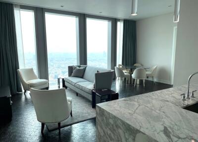 For RENT : The Ritz - Carlton Residences at MahaNakhon / 2 Bedroom / 3 Bathrooms / 135 sqm / 150000 THB [10960517]