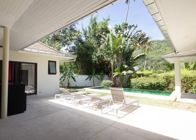 3 bedrooms villa on a large land plot for sale in Lamai
