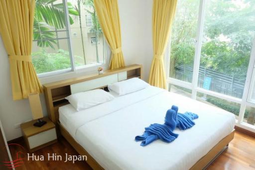 Nice Pool View 2 Bedroom Unit inside San Ploen Beachfront Condominium in Downtown Hua Hin