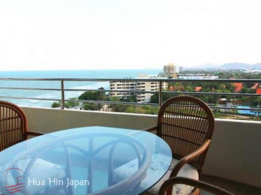 2 Bedroom Sea View Unit at Palm Pavilion Beachfront Condominium near Anantara Resort