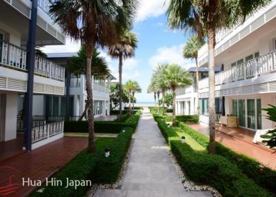 Colonial style condo right on Khao Takiab Beach