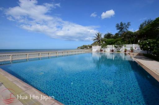 Colonial style condo right on Khao Takiab Beach