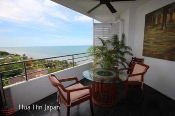 2 Bedroom Sea View Unit at Palm Pavilion Beachfront Condominium near Anantara Resort