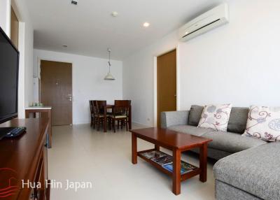 **Price Reduced!**  Pool and Mountain View 2 Bedroom Condominium for Sale near Khao Takiab Beach, Hua Hin (Completed, Fully Furnished)