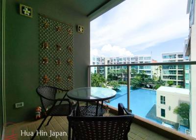 2 bedroom unit inside The Seacreze Condominium at Khao Takiab